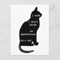 Mystérieux comme un chat Edgar Allan Poe Citation