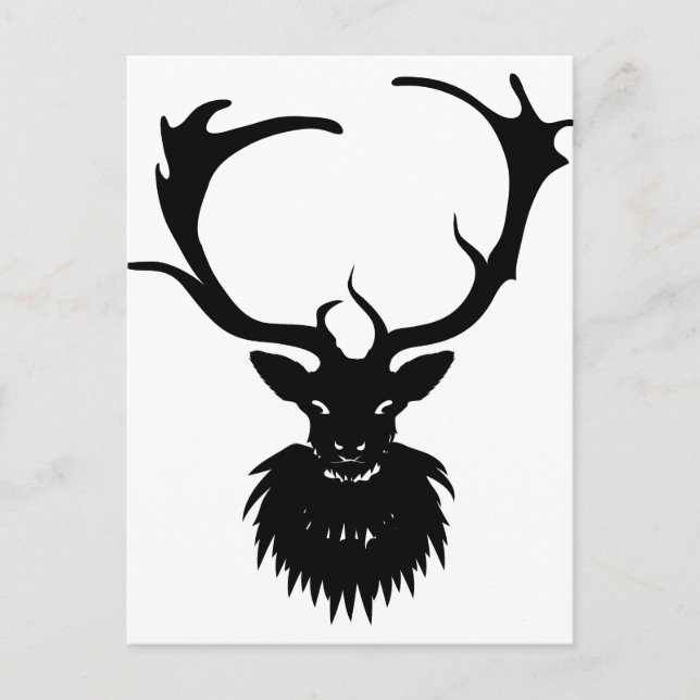 Carte Postale Mystérieux Stag (Devant)
