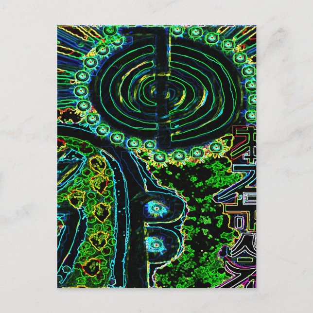 Carte Postale Mystery Art (Devant)