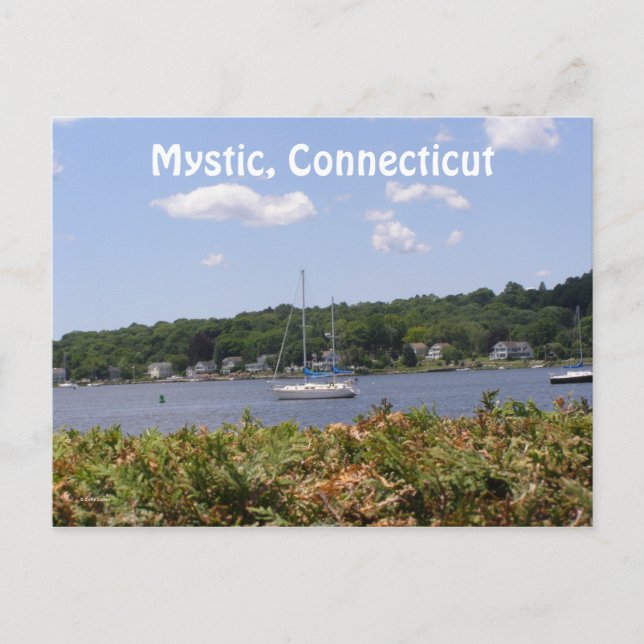 Carte Postale Mystic, Connecticut (Devant)