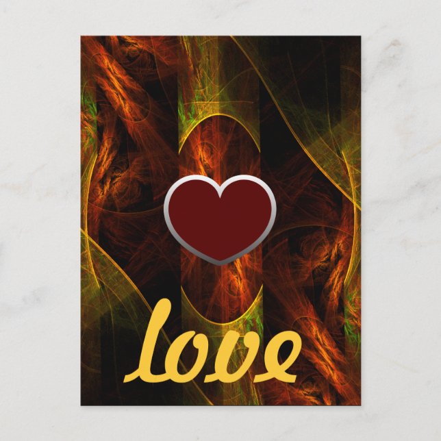 Carte postale Mystique Jungle Love (Devant)