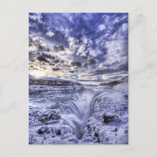 Carte postale mystique sur glace