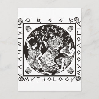 Carte Postale Mythologie grecque (noire)