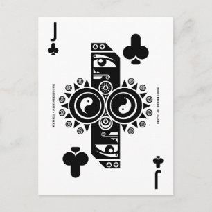 Carte Postale Mythos Min Jack of Clubs