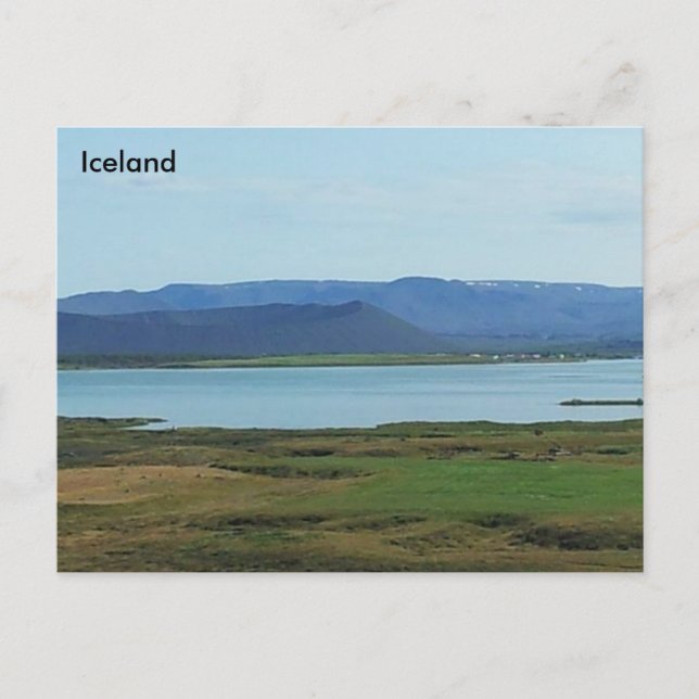 Carte Postale Mývatn, Islande (Devant)