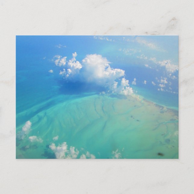 CARTE POSTALE N° 2 DE LA MER CARRIBÉENNE (Devant)