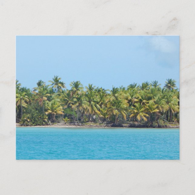 CARTE POSTALE N° 8 DE LA MER CARRIBÉENNE (Devant)