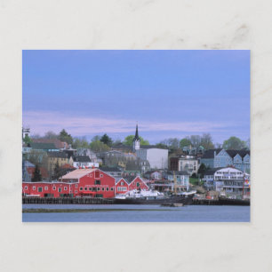 Carte Postale N.A. Canada, Nouvelle-Écosse. Une vue de Lunenburg