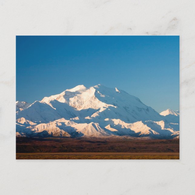 Carte Postale N.A., USA, Alaska. Mt. McKinley à Denali (Devant)