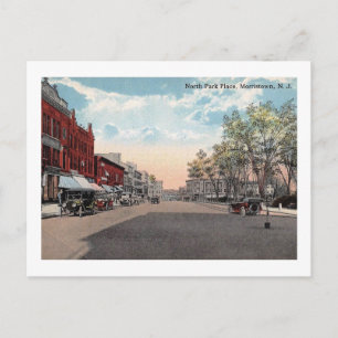Carte Postale N. Park Place, Morristown, NJ Vintage