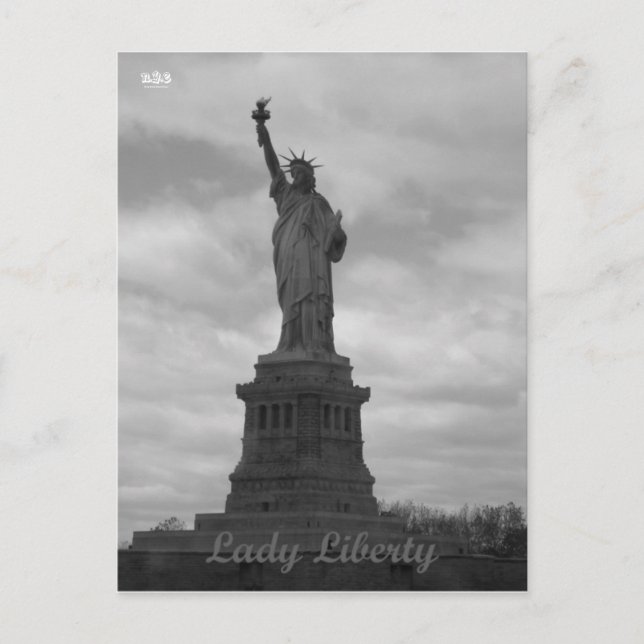 Carte Postale N.Y.E Lady Liberty (Devant)