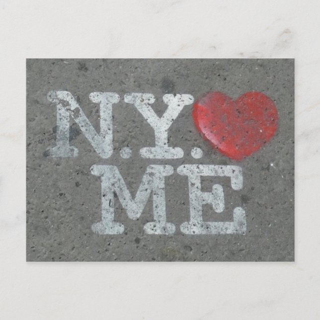 Carte Postale N.Y. M'aime (Devant)