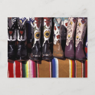 Carte Postale NA, États-Unis, Nouveau-Mexique, Santa Fe. Bottes