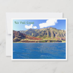 Carte postale Nā Pali Coast de Kauai