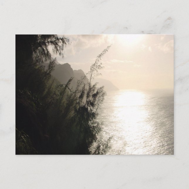 Carte Postale Na Pali Coast State Park sun Hawaii (Devant)