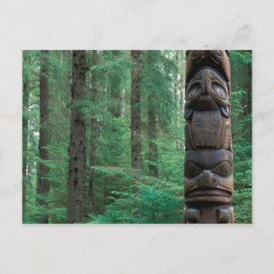 Carte Postale NA, USA, Alaska, Sitka, Sitka Totem Park, A
