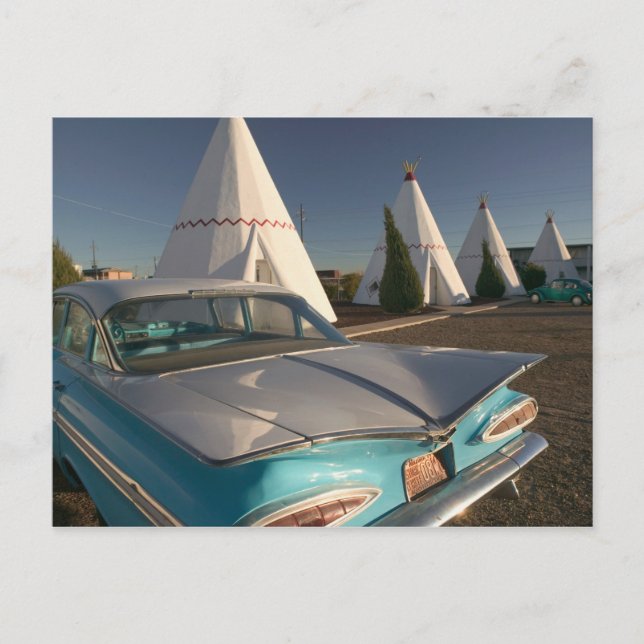 Carte Postale NA, USA, Arizona, Holbrook Route 66, Wigwam 2 (Devant)
