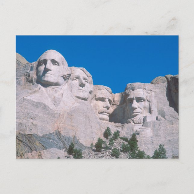 Carte Postale NA, USA, SD, Mount Rushmore. (Devant)