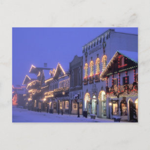 Carte Postale NA, USA, Washington, Leavenworth. Rue principale