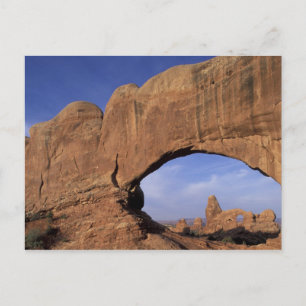 Carte Postale NA, Utah, Parc national des Arches. Arche double