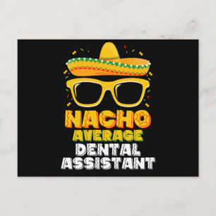 Carte Postale Nacho Assistant dentaire moyen Cinco De Mayo