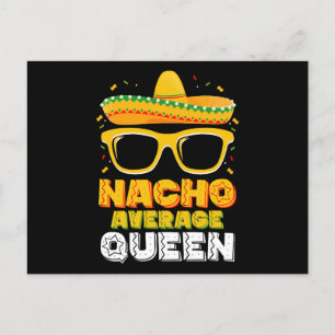 Carte Postale Nacho Moyenne Queen Girl Famille Cinco De Mayo