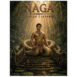 Carte Postale Naga Lotus Citerne Dark Cinema