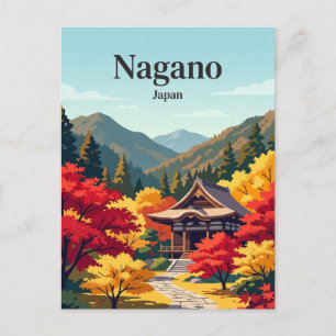 Carte Postale Nagano Japon