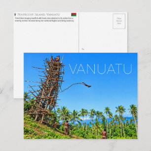 Carte Postale Naghol à Pentecôte, Vanuatu Voyage