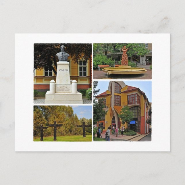 Carte Postale Nagyatad, Somogy, Ungarn Postkarte (Devant)