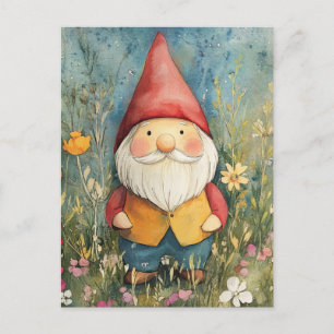 Carte Postale Nain de jardin