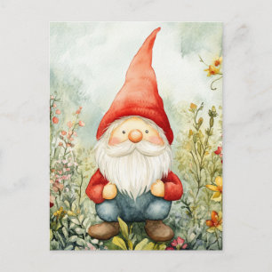 Carte Postale Nain de jardin