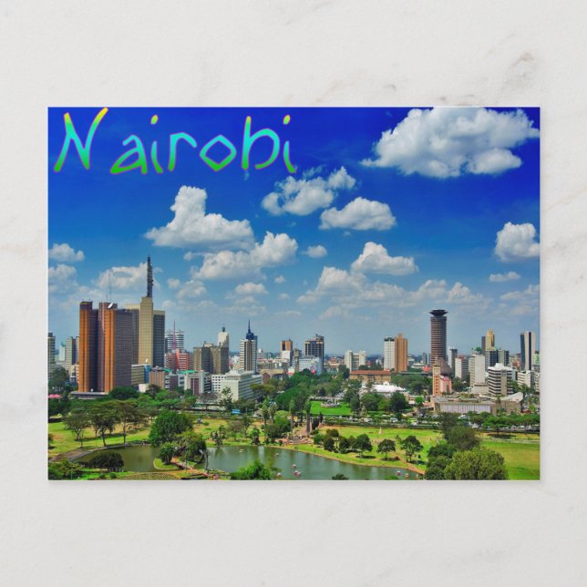 Carte postale Nairobi (Devant)