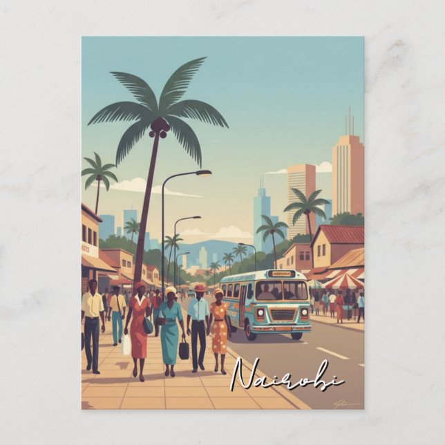 Carte Postale Nairobi Kenya (Devant)