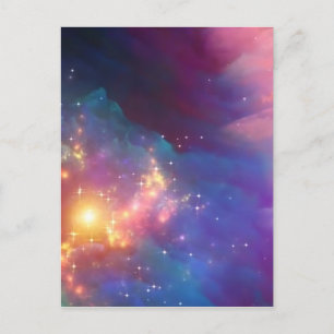 Carte Postale Naissance de l'étoile