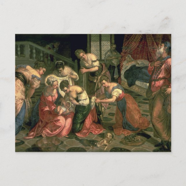 Carte Postale Naissance de saint Jean-Baptiste, 1550-59 (Devant)