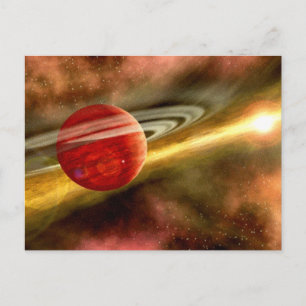 Carte Postale Naissance de Saturne