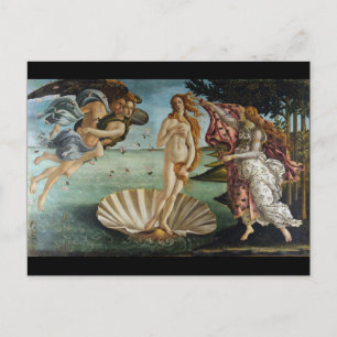 Carte Postale Naissance de Vénus par Botticelli