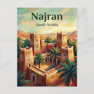 Carte Postale Najran Arabie saoudite