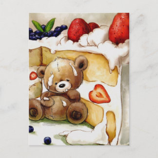 Carte Postale Nalle d'anniversaire