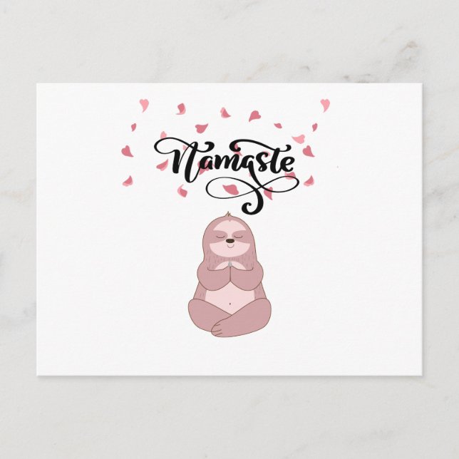 Carte Postale namaste (Devant)