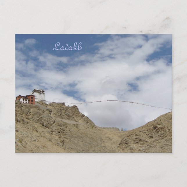 Carte Postale Namgyal Tsemo gompa, Leh, Ladakh, Inde (Devant)