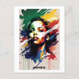 Carte postale Namibie - Collection World of Women