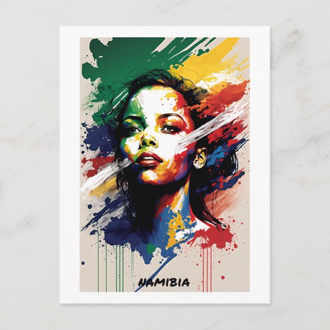 Carte postale Namibie - Collection World of Women (Devant)
