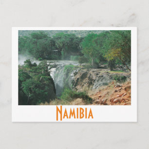 Carte Postale Namibie Kunene River Epupa Falls Paysage Nature