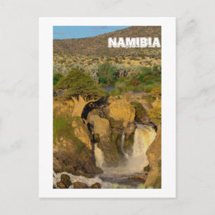 Carte Postale Namibie Kunene River Epupa Falls Paysage Nature