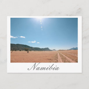 Carte Postale Namibie Marienfluss Savannah Paysage Nature