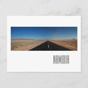 Carte Postale Namibie Namib Desert Road Paysage Nature