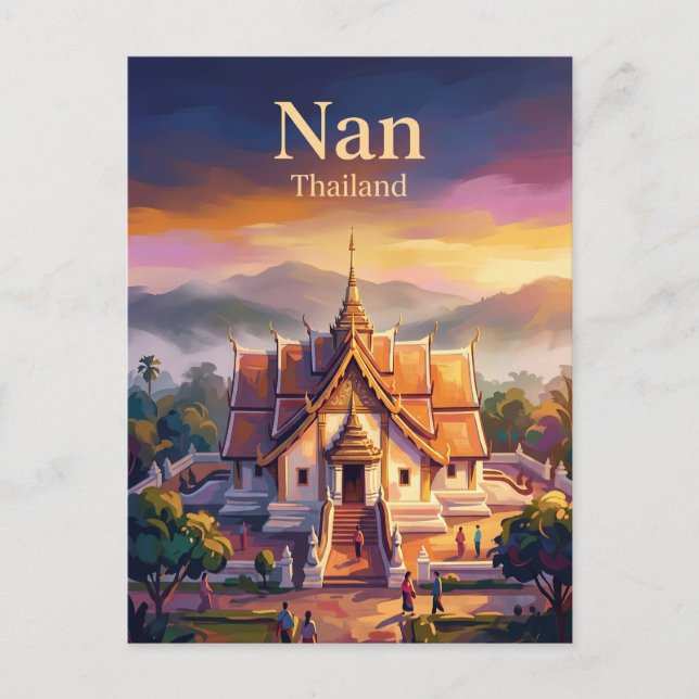 Carte Postale Nan Thaïlande (Devant)