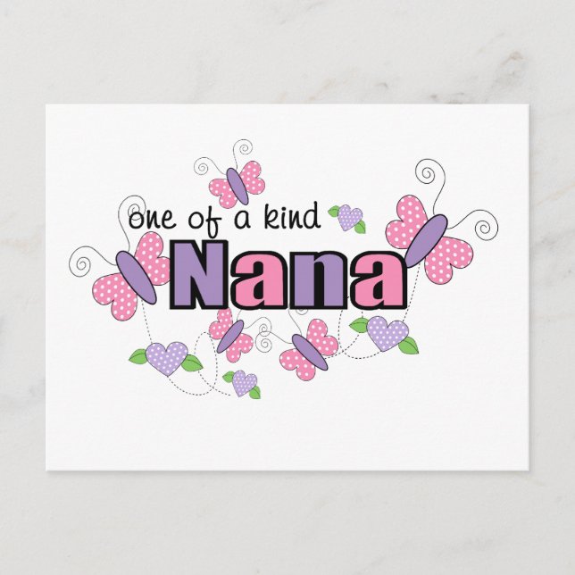 Carte Postale Nana Unique (Devant)